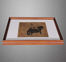 广饶书画装裱配框服务案例